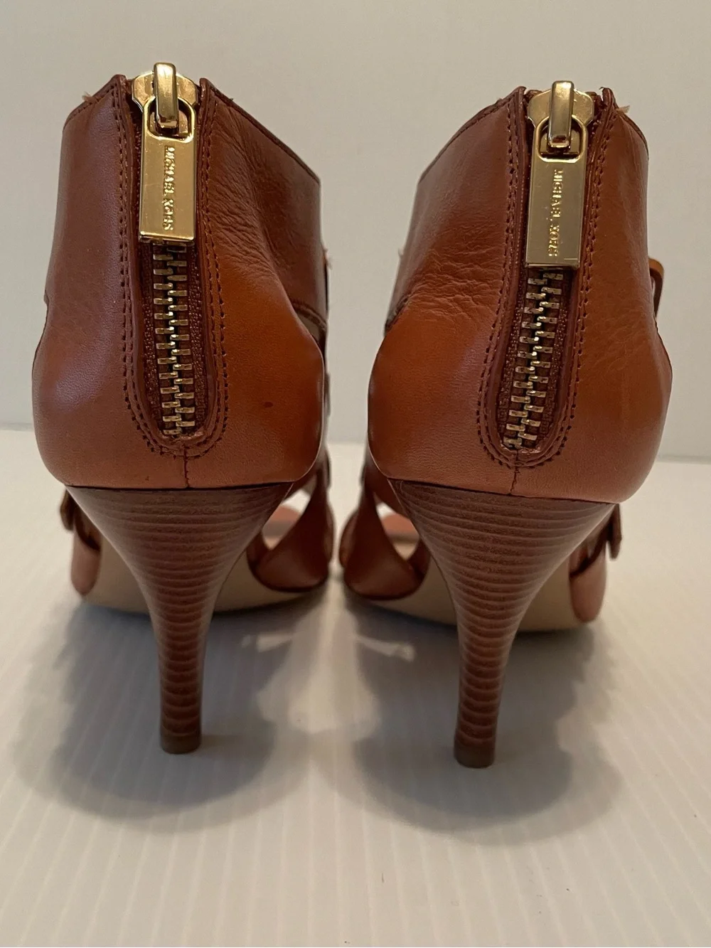 Michael Kors buckle detail heels